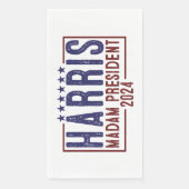 Harris Madam President 2024 Servet (Voorkant)
