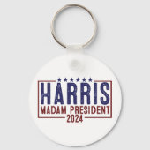Harris Madam President 2024 Sleutelhanger (Voorkant)