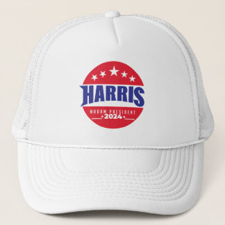 Harris Madam President 2024 Trucker Pet