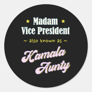 Harris Madam Vice President Aunty Ronde Sticker