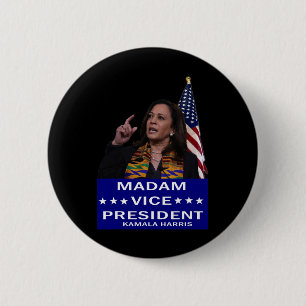 Harris MVP Madam Vice President Biden Harris 2020 Ronde Button 5,7 Cm