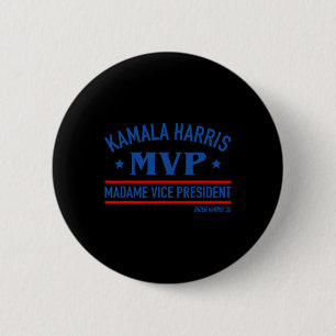 Harris MVP Madame Vice-President Biden Harris 2020 Ronde Button 5,7 Cm