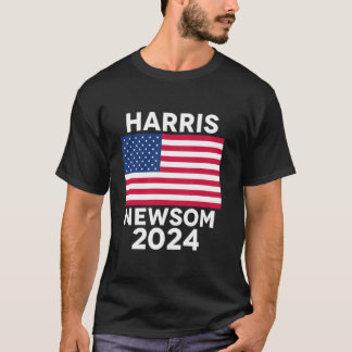 Harris Newsom 2024 T Shirt