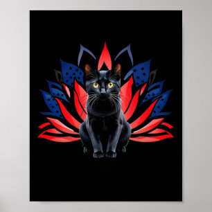 Harris President Campagne Lotus Kinderloze Cat Lad Poster