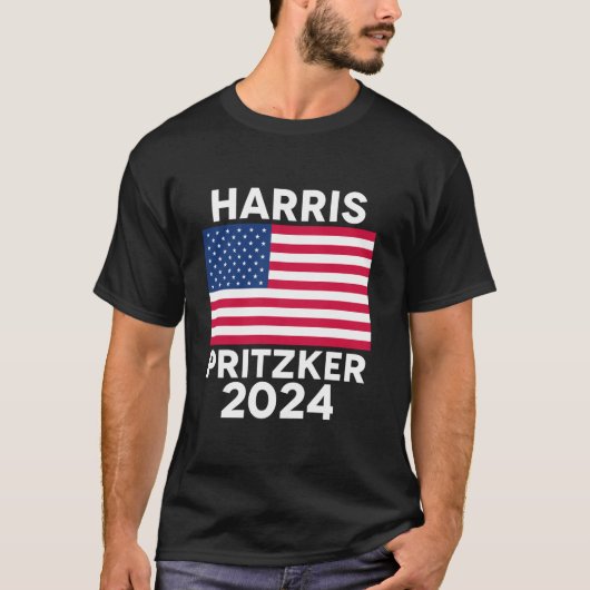 Harris Pritzker 2024 T Shirt (Voorkant)
