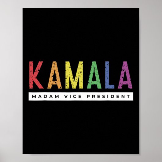 Harris Rainbow LHBT Pride Grunge Rainbow Poster (Voorkant)