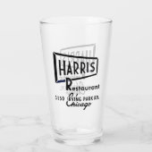 Harris Restaurant, Chicago, Verenigde Staten Glas (Achterkant)