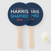 Harris Shapiro 2024 Handwaaier (Voorkant en achterkant)