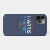 Harris Shapiro 2024 Kamala Harris Democraat Case-Mate iPhone Case (Achterkant (horizontaal))