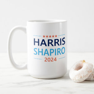 Harris Shapiro 2024 Kamala Harris Democraat Koffiemok