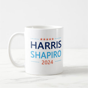 Harris Shapiro 2024 Kamala Harris Democraat Koffiemok