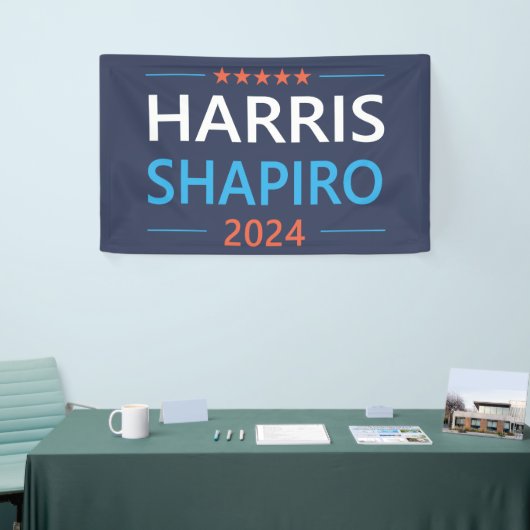 Harris Shapiro 2024 Kamala Harris Democraat Spandoek (Beurs)