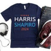 Harris Shapiro 2024 Kamala Harris Democraat T-shirt