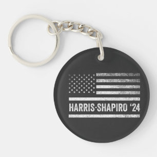 Harris Shapiro 2024 Kamala Josh Shapiro 24 Sleutelhanger
