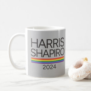 Harris Shapiro 2024 LGBTQ Pride Kamala Harris Koffiemok