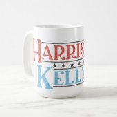 Harris Shapiro 2024 maakt Amerika weer vriendelijk Koffiemok (Voorkant links)