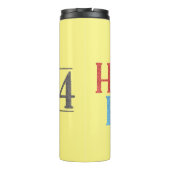 Harris Shapiro 2024 maakt Amerika weer vriendelijk Thermosbeker (Achterkant)