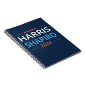 Harris Shapiro 2024 Notitieboek (Rechterzijde)