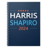 Harris Shapiro 2024 Notitieboek (Voorkant)