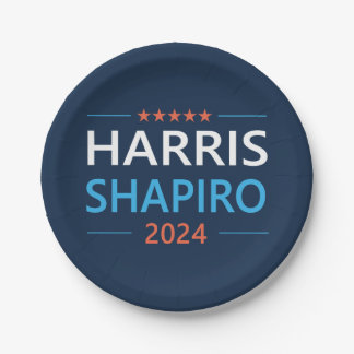 Harris Shapiro 2024 Papieren Bordje