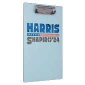 Harris Shapiro 2024 Patriottische  Streep Klembord (Rechts)