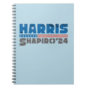 Harris Shapiro 2024 Patriottische  Streep Notitieboek