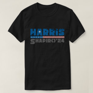 Harris Shapiro 2024 Patriottische  Streep T-shirt
