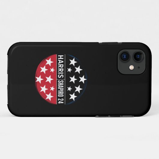 Harris-Shapiro 2024  President Kamala Case-Mate iPhone Case (Achterkant (horizontaal))