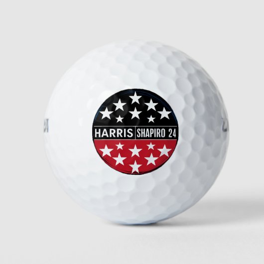 Harris-Shapiro 2024  President Kamala Golfballen (Voorkant)