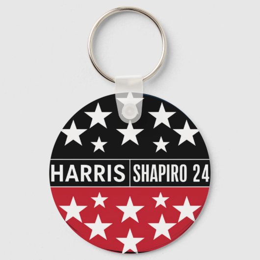 Harris-Shapiro 2024  President Kamala Sleutelhanger (Voorkant)