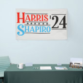 Harris Shapiro 2024 Retro Campagne Spandoek (Beurs)