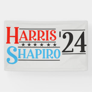 Harris Shapiro 2024 Retro Campagne Spandoek