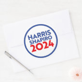 HARRIS SHAPIRO 2024 RONDE STICKER (Envelop)