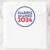 HARRIS SHAPIRO 2024 RONDE STICKER (Tas)
