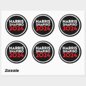 HARRIS SHAPIRO 2024 RONDE STICKER (Vel)
