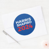 HARRIS SHAPIRO 2024 RONDE STICKER (Envelop)