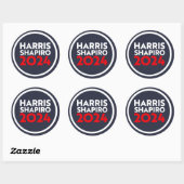 HARRIS SHAPIRO 2024 RONDE STICKER (Vel)