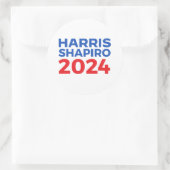 HARRIS SHAPIRO 2024 RONDE STICKER (Tas)