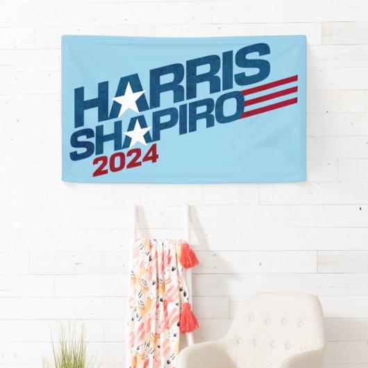 Harris Shapiro 2024 Sterren en Strepen Patriottisc Spandoek (Insitu)