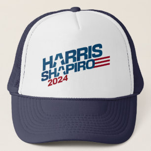 Harris Shapiro 2024 Sterren en Strepen Patriottisc Trucker Pet