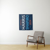 Harris Shapiro 2024 Wandkleed (In situ)