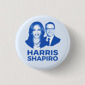 HARRIS SHAPIRO RONDE BUTTON 3,2 CM (Voorkant)