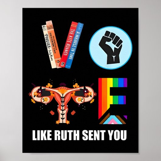 Harris stemt zoals Ruth je stuurde Poster (Voorkant)