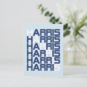 harris tekststacks briefkaart (Staand voorkant)