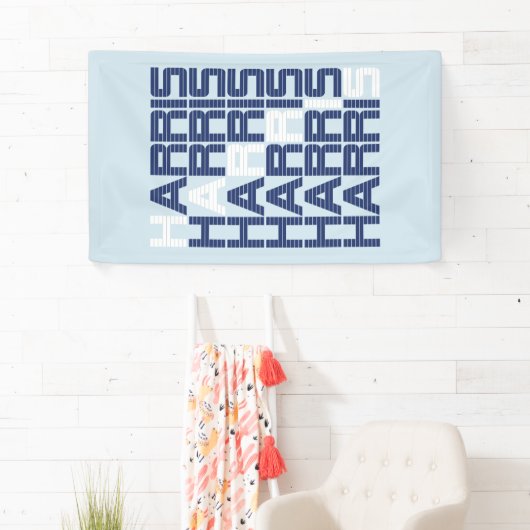 harris tekststacks spandoek (Insitu)