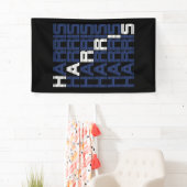 harris tekststacks spandoek (Insitu)