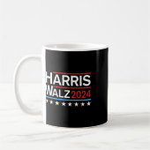 Harris Tim Walz 2024 Democratisch ticket Koffiemok (Links)