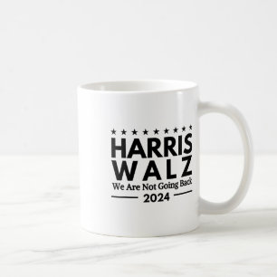 Harris Tim Walz 2024 We gaan niet terug Koffiemok
