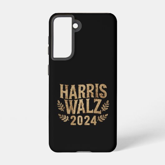 Harris Tim Walz Crest Harris Waltz 2024 Samsung Galaxy Hoesje (Achterkant)