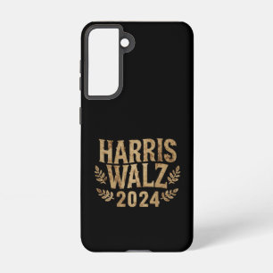 Harris Tim Walz Crest Vintage Harris Waltz 2024  Samsung Galaxy Hoesje